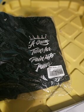 A Queen Women’s Black Shorts - Graphic Logo
